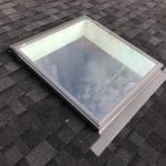 skylight installed to new roof