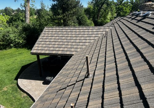 Partial Stone Coated Steel Roof Replacement in Littleton CO