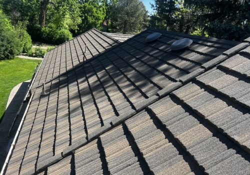 Partial Stone Coated Steel Roof Replacement in Littleton CO